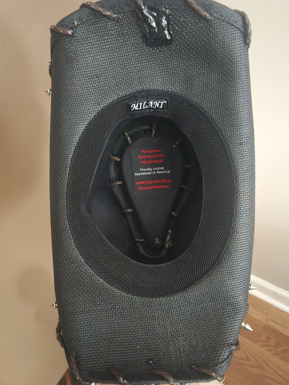 Rocker Studded Cowboy Hat. Brand New! - Picture 6 of 13